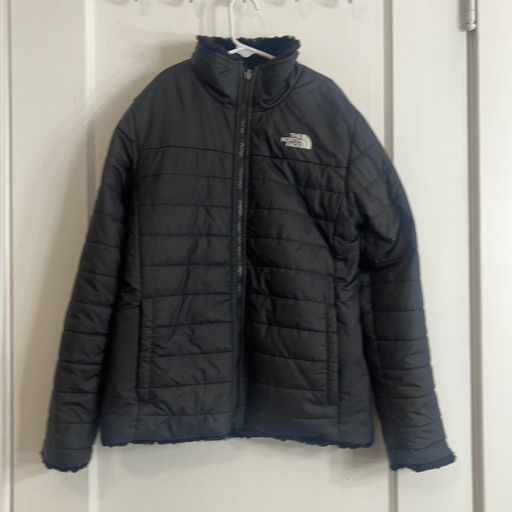 Black north face kids jacket